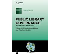 Edward Abbott-Halpin Public Library Governance (Copertina rigida)