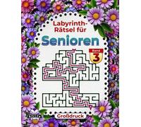 Edward Afrifa M Labyrinth-Rätsel für Senioren - Großdruck, Logik- un (Tascabile)