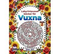 Edward Afrifa M Labyrintpusselböcker för vuxna Stor stil, Hjärngymna (Tascabile)