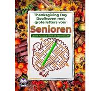 Edward Afrifa M Thanksgiving Day Doolhoven met grote letters voor se (Tascabile)