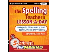Edward B. Fry The Spelling Teacher's Lesson-a-Day (Tascabile)