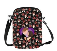 Edward & Bella Borsa a tracolla per amanti dei vampiri regali forchette Washington Regali Vampire Movie Borsa da viaggio, Flowerpurple Cb3, 111