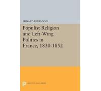 Edward Berenson Ed Populist Religion and Left-Wing Politics in Fran (Tascabile)