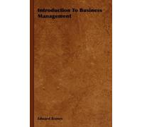 Edward Brown Introduction To Business Management (Copertina rigida)