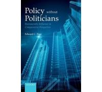Edward C Page Policy Without Politicians (Copertina rigida)