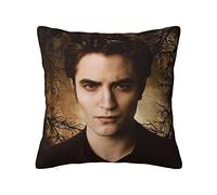 Edward Cullen - Federa per cuscino morbida Robert Pattinson, per auto, letto, letto, divano, 45 x 45 cm