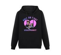 Edward Cullen Hold On Tight Twilight Saga Robert Pattinson Hoody Unisex Long Sleeve Hooded with Pocket Black XXXL