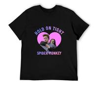Edward Cullen T-Shirt Cotton Man Hold on Tight Twilight Saga Robert Pattinson T-Shirts Vinta Oversized Tee Shirt Unisex Black M