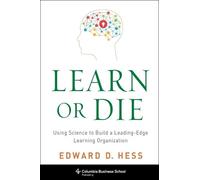 Edward D. Hess Learn or Die (Tascabile)