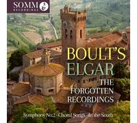 Edward Elgar Boult's Elgar: The Forgotten Recordings: Symphony No. 2/Choral (CD)