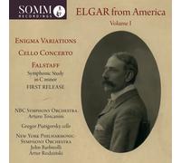 Edward Elgar Elgar from America - Volume 1 (CD) Album