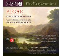 Edward Elgar Elgar: The Hills of Dreamland: Orchestral Songs: Complete Inci (CD)
