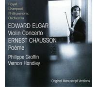 Edward Elgar Violin Concerto (Handley, Rlpo, Graffin) (CD) Album