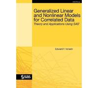 Edward F. Vones Generalized Linear and Nonlinear Models for Correlat (Tascabile)