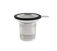 Edward Fields Tea ® - Infusore per tè in acciaio inossidabile con coperchio per tè sfuso. Filtro colino da tè con manico per infusi di foglie sciolte.