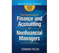 Edward Fields The Essentials of Finance and Accounting for Nonfinanc (Tascabile)