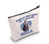 Edward Gift Movie Merch - Astuccio con cerniera per i fan del cinema Vampire Edward, idea regalo Robert Pattinson, Pelle di Bella, Borse cosmetiche