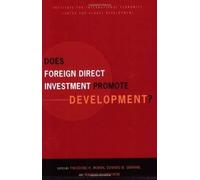 Edward Graham Magnus Blomström Does Foreign Direct Investment Promo (Tascabile)