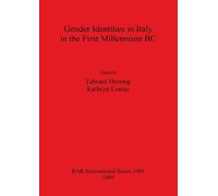 Edward Herring Gender Identities in Italy in the First Millennium BC (Tascabile)