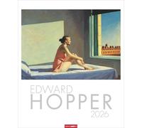 Edward Hopper Kalender 2026: Selten gezeigte Werke und bekannte Ikonen des beliebten amerikanischen Künstlers in einem großen Wandkalender. Kunst-Kalender Großformat 46 x 55 cm