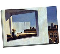 Edward Hopper Office In A Small City, stampa artistica da parete, grande, 76 x 50 cm