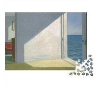 Edward Hopper Puzzle in Legno, Puzzles museo, Regalo Di San Valentino, Rompicapo arte 1000 Pezzi, Puzzle Impegnativi, Per Esercitare La Logica, 1000 Pcs