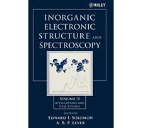 Edward I. Solomon A. B. P. Inorganic Electronic Structure and Spectr (Tascabile)