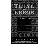 Edward J. Larson Trial and Error (Copertina rigida)