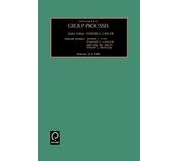 Edward J. Lawler Advances in Group Processes (Copertina rigida)