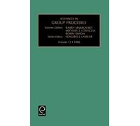 Edward J. Lawler Advances in Group Processes (Copertina rigida)