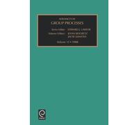 Edward J. Lawler Advances in Group Processes (Copertina rigida)