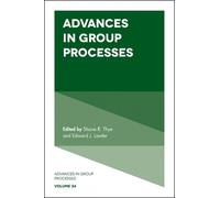 Edward J. Lawler Advances in Group Processes (Copertina rigida)
