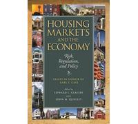 Edward L. Glaeser J Housing Markets and the Economy - Risk, Regulati (Tascabile)