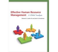 Edward Lawler Effective Human Resource Management (Tascabile)