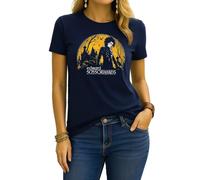 Edward - Maglietta da donna con le mani delle forbici, motivo natalizio