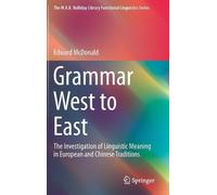 Edward McDonald Grammar West to East (Copertina rigida)