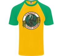 Edward Pizza Hands Divertente Chef Parodia Maglietta S/S Baseball Uomo