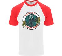 Edward Pizza Hands Divertente Cucina Chef Parodia Uomo S/S Maglietta Baseball