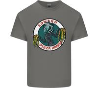 Edward Pizza Mani Divertente Cibo Chef Parodia Uomo Cotone T-Shirt