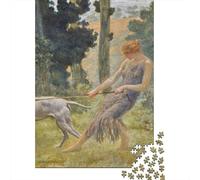 Edward Robert Hughes Puzzle Legno Classici 1000 Pezzi, Rompicapo museo, dipinto Impegnativi Jigsaw Puzzles opere d'arte famose nel mondo, Giocattolo Decompressivo Intellettuale Educativo 1000 Pcs