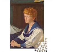 Edward Robert Hughes Rompicapo in Legno Per Adulti, Puzzle dipinto, Puzzles opere d'arte famose nel mondo 1000 Pezzi Giochi Educativi, arte Puzzle Impegnativi, Regalo Per Amore E Amico