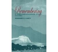 Edward S. Casey Remembering, Second Edition (Tascabile)
