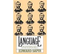 Edward Sapir Language (Tascabile)