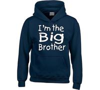 Edward Sinclair I' m the big brother ragazzi con cappuccio Blu Navy