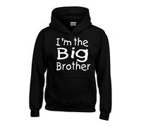 Edward Sinclair I' m the big brother ragazzi con cappuccio Nero Black