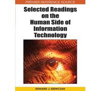 Edward Szewczak Selected Readings on the Human Side of Inform (Copertina rigida)