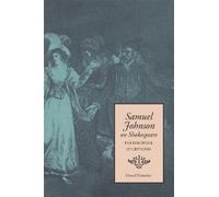 Edward Tomarken Samuel Johnson on Shakespeare (Tascabile)