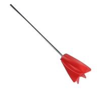 Edward Tools Attacco per trapano per miscelatore da 5 galloni - Quick Mix No Splash - Testa per miscelatore in plastica resistente con asta esagonale in metallo per punte standard da 3/8", miscelatore in resina, miscelatore epossidico in secchio da 5 galloni