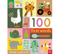 Edward Underwood 100 First Words (Libro di cartone) 100 First Words