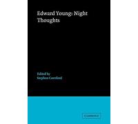 Edward Young Edward Young: Night Thoughts (Tascabile)